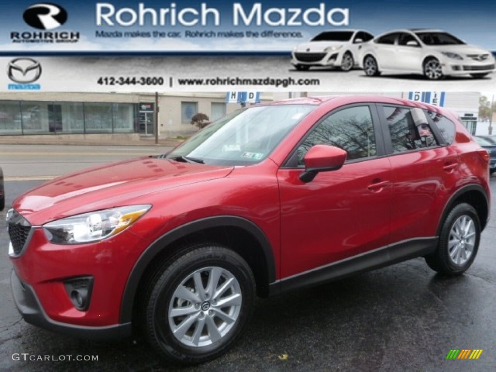 Soul Red Metallic Mazda CX-5