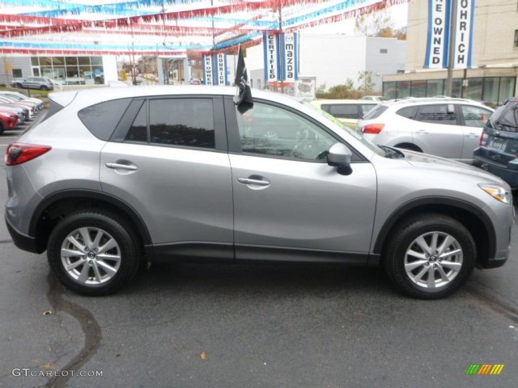 2015 CX-5 Touring AWD - Liquid Silver Metallic / Black photo #13