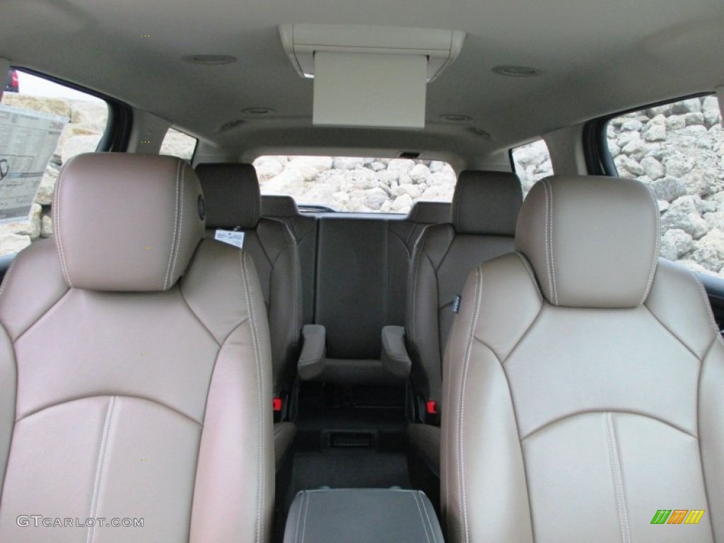Dark Cashmere Interior 2015 GMC Acadia SLT AWD Photo #98743703