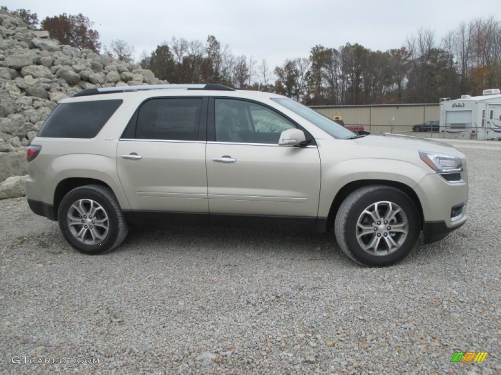 Champagne Silver Metallic 2015 GMC Acadia SLT AWD Exterior Photo #98743727