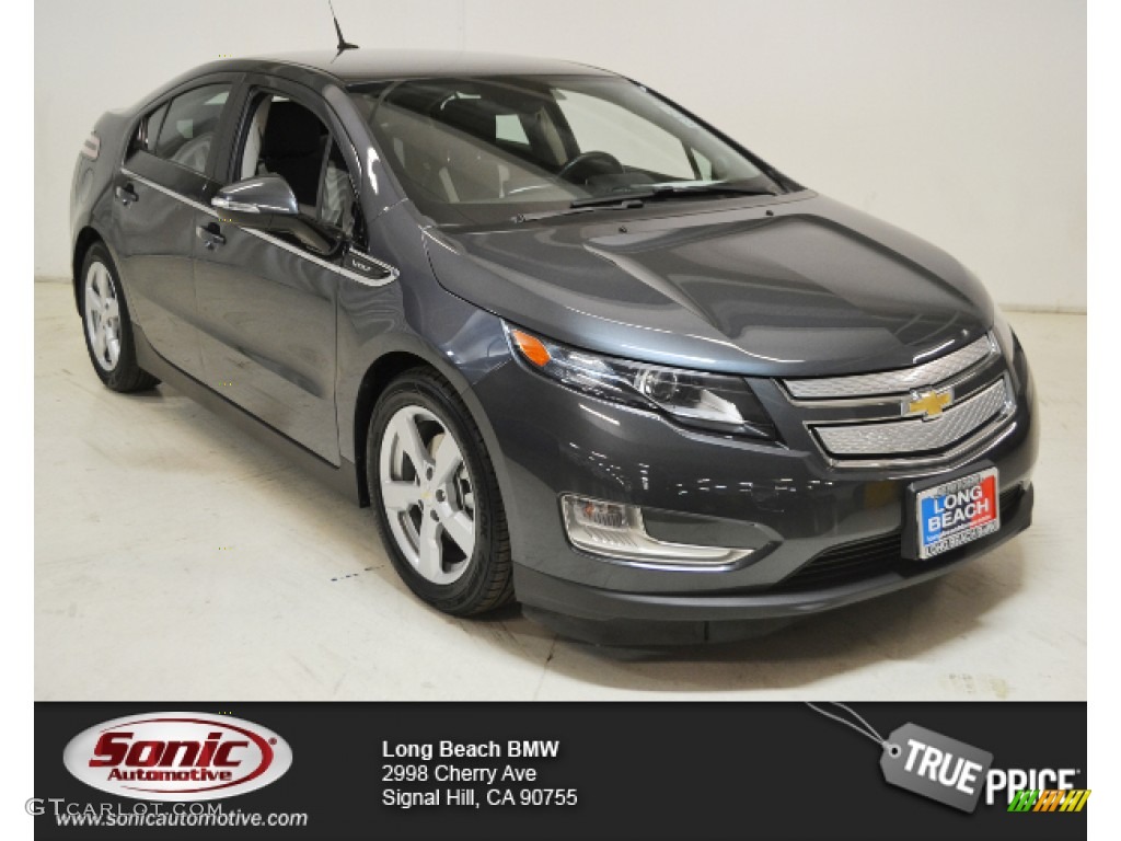 2013 Volt  - Cyber Gray Metallic / Jet Black/Ceramic White Accents photo #1