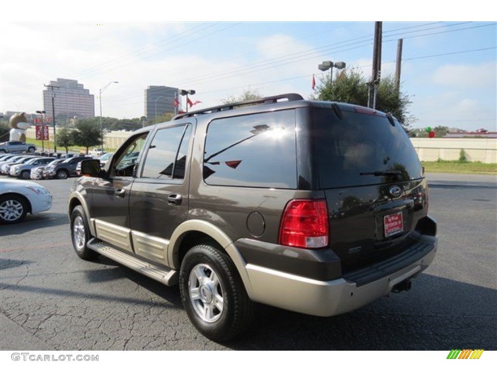 2005 Expedition Eddie Bauer - Dark Stone Metallic / Medium Parchment photo #5