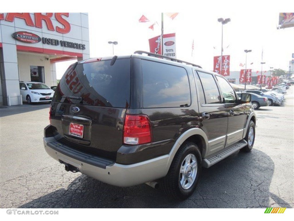 2005 Expedition Eddie Bauer - Dark Stone Metallic / Medium Parchment photo #7