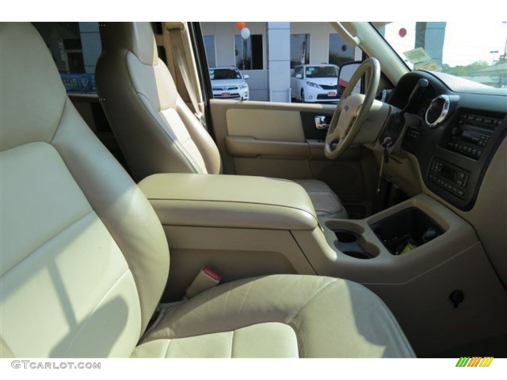 2005 Expedition Eddie Bauer - Dark Stone Metallic / Medium Parchment photo #14