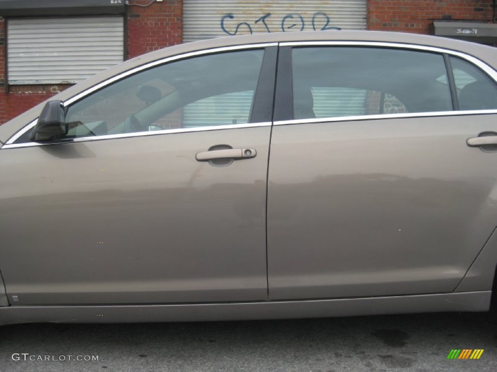 2008 Malibu LS Sedan - Amber Bronze Metallic / Titanium Gray photo #8