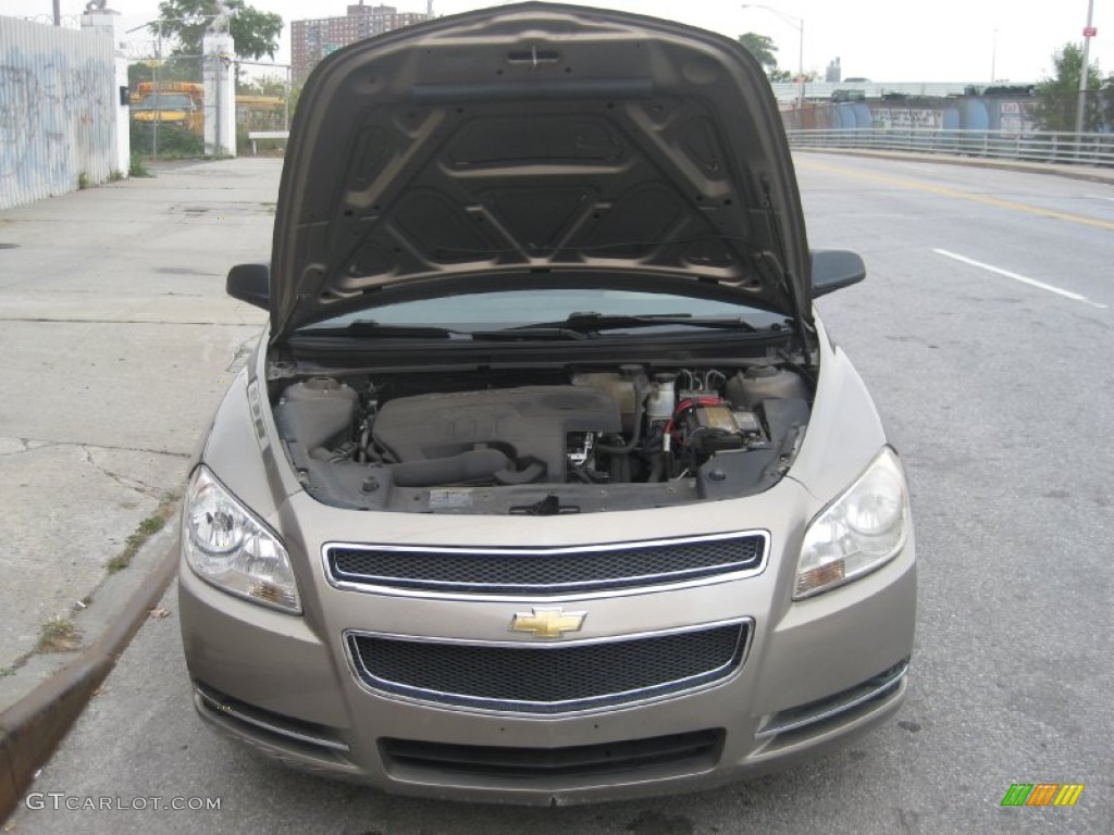 2008 Malibu LS Sedan - Amber Bronze Metallic / Titanium Gray photo #17