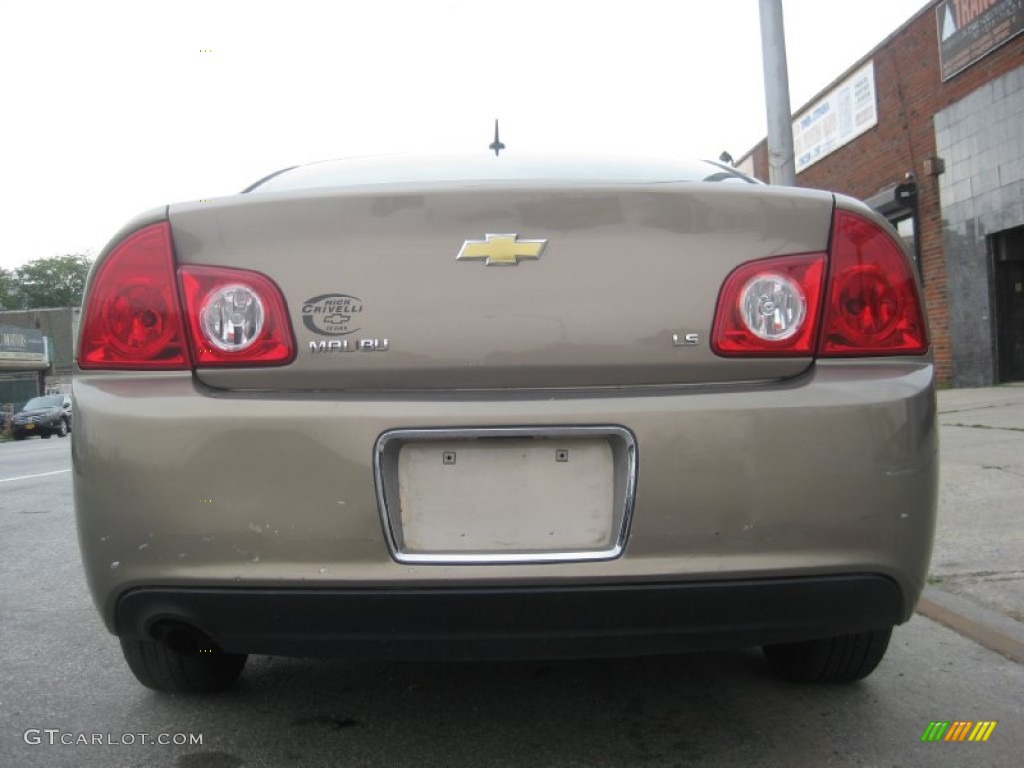 2008 Malibu LS Sedan - Amber Bronze Metallic / Titanium Gray photo #19