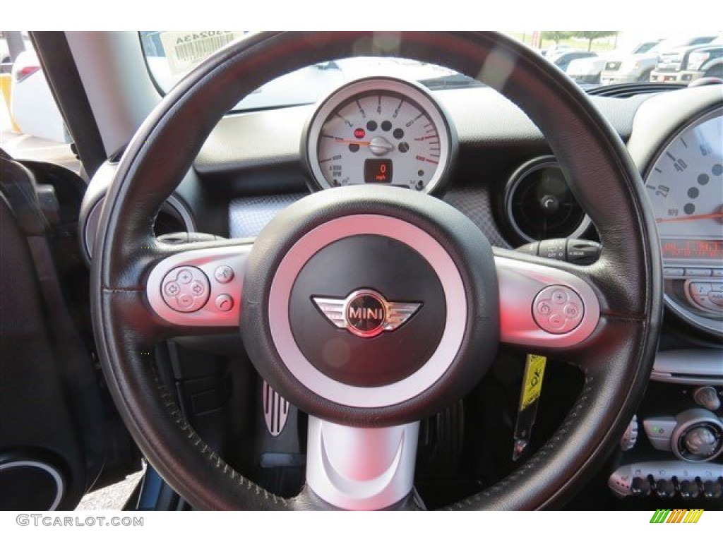 2010 Cooper S Clubman - Dark Silver Metallic / Gravity Tuscan Beige Leather photo #18