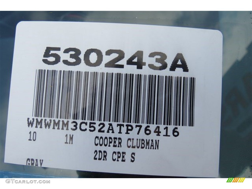 2010 Cooper S Clubman - Dark Silver Metallic / Gravity Tuscan Beige Leather photo #19