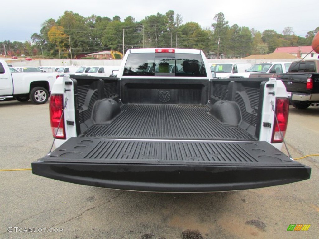 2011 Ram 1500 ST Regular Cab - Bright White / Dark Slate Gray/Medium Graystone photo #9