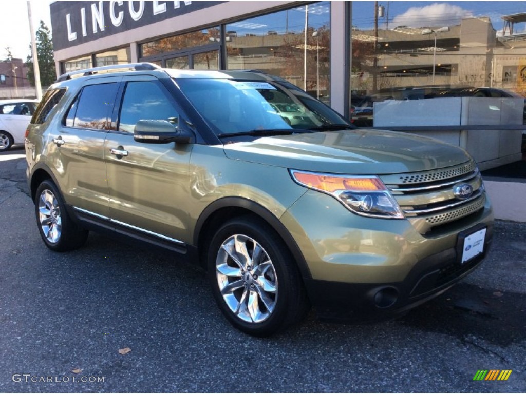 2012 Explorer Limited 4WD - Ginger Ale Metallic / Medium Light Stone photo #3