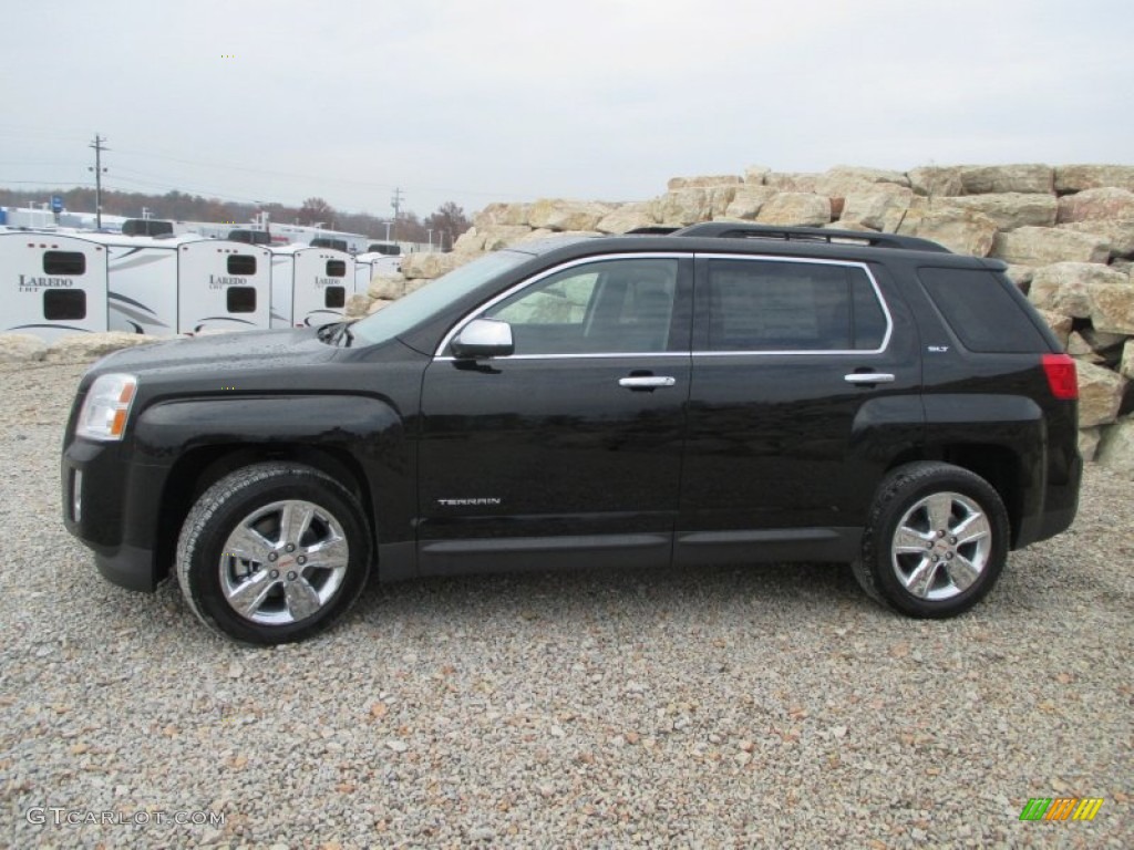 Onyx Black 2015 GMC Terrain SLT AWD Exterior Photo #98747213