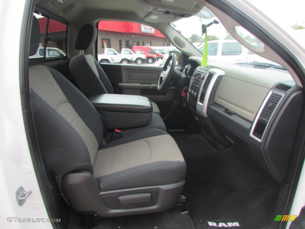 2011 Ram 1500 ST Regular Cab - Bright White / Dark Slate Gray/Medium Graystone photo #16