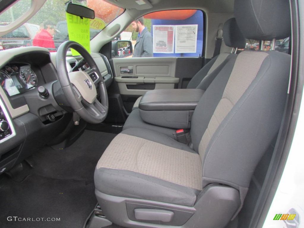 2011 Ram 1500 ST Regular Cab - Bright White / Dark Slate Gray/Medium Graystone photo #32