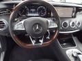 Black 2015 Mercedes-Benz S 550 4Matic Coupe Steering Wheel