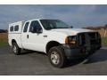 Oxford White - F250 Super Duty XL SuperCab 4x4 Photo No. 3