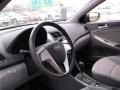 Ultra Black - Accent GLS 4 Door Photo No. 11