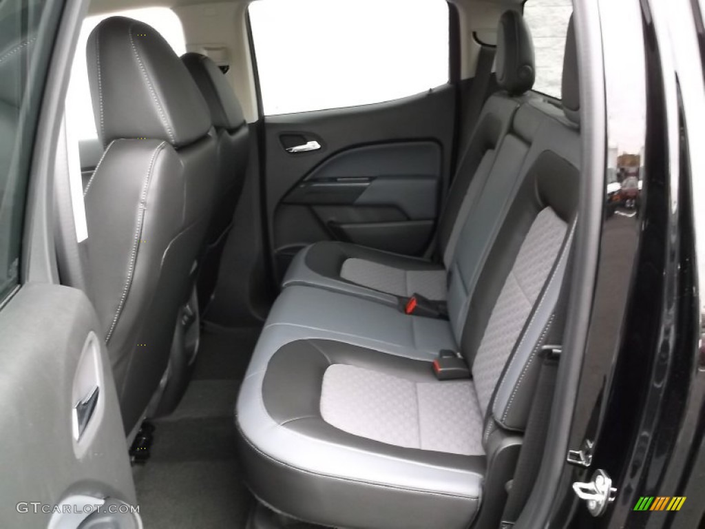 Jet Black Interior 2015 Chevrolet Colorado Z71 Crew Cab 4WD Photo #98751428