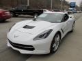 2015 Arctic White Chevrolet Corvette Stingray Coupe  photo #7