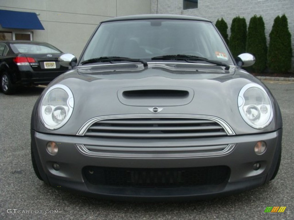 2003 Cooper S Hardtop - Dark Silver Metallic / Space Grey/Panther Black photo #2