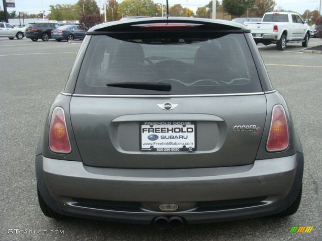 2003 Cooper S Hardtop - Dark Silver Metallic / Space Grey/Panther Black photo #5
