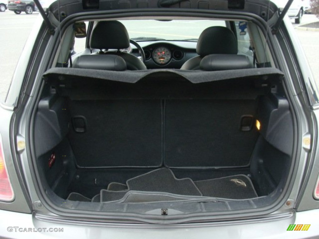 2003 Cooper S Hardtop - Dark Silver Metallic / Space Grey/Panther Black photo #6