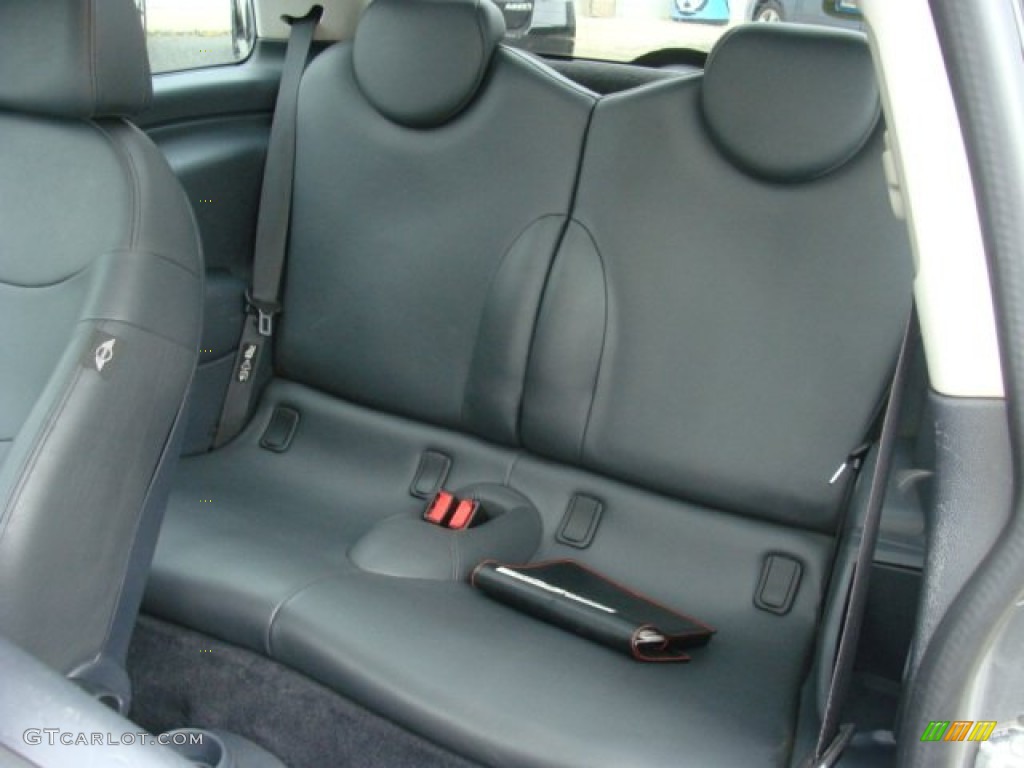 2003 Cooper S Hardtop - Dark Silver Metallic / Space Grey/Panther Black photo #11