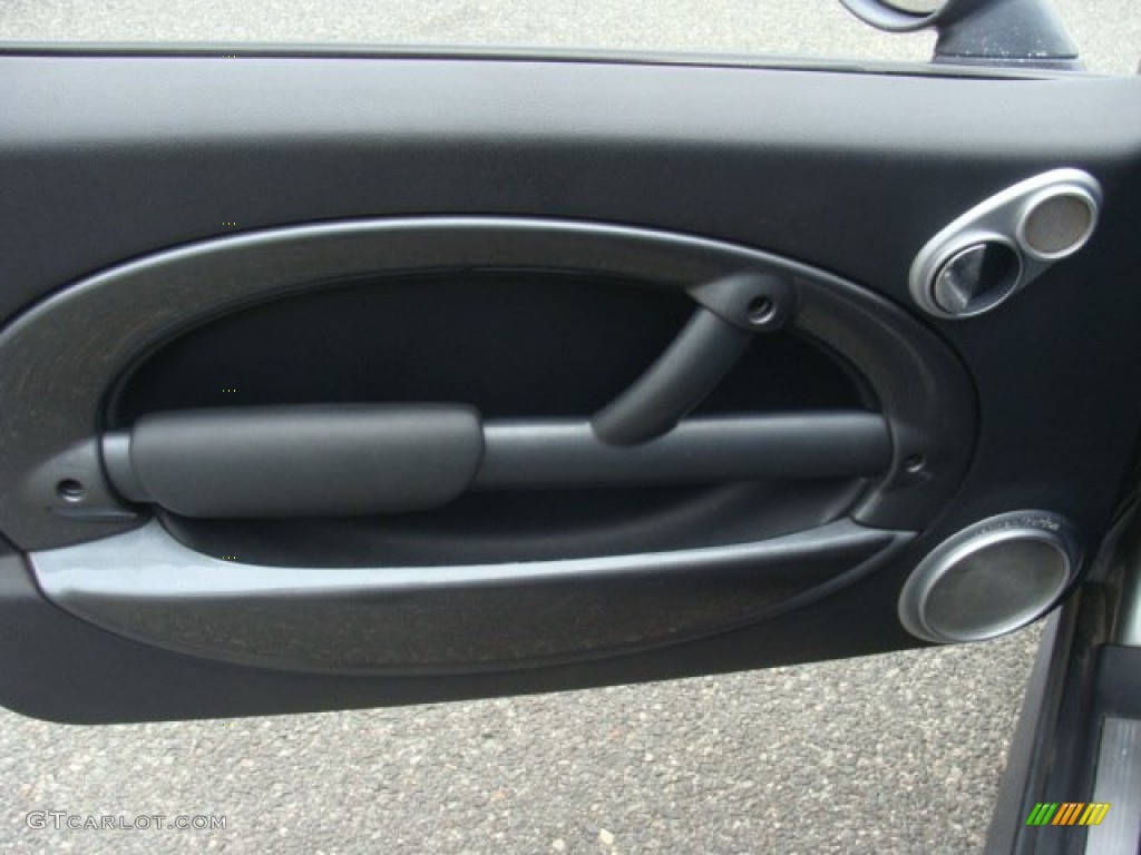 2003 Cooper S Hardtop - Dark Silver Metallic / Space Grey/Panther Black photo #12