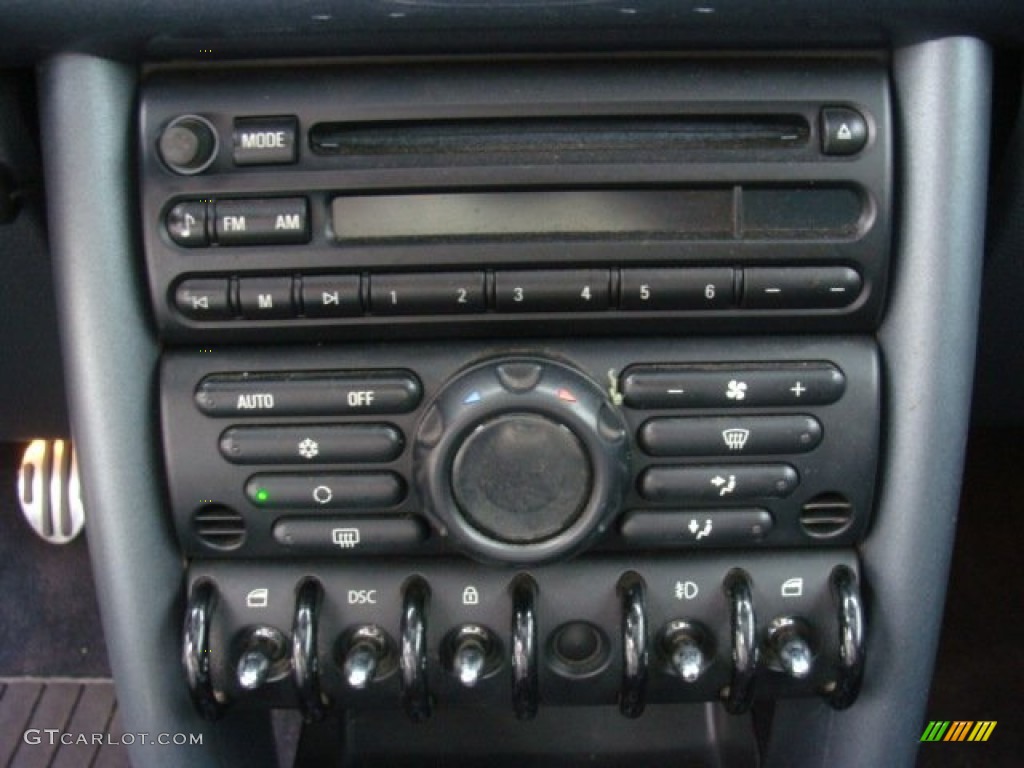 2003 Cooper S Hardtop - Dark Silver Metallic / Space Grey/Panther Black photo #22