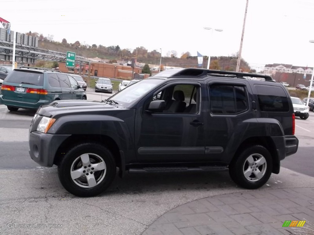 2005 Xterra SE 4x4 - Granite Metallic / Steel/Graphite photo #6