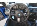 Black 2015 BMW 4 Series 435i Coupe Steering Wheel
