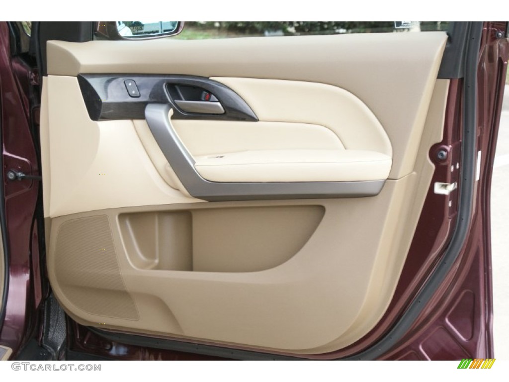 2008 MDX Technology - Dark Cherry Pearl / Parchment photo #22
