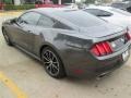 2015 Magnetic Metallic Ford Mustang EcoBoost Coupe  photo #4