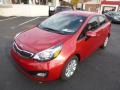 2015 Signal Red Kia Rio EX  photo #4