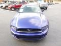 2014 Deep Impact Blue Ford Mustang V6 Premium Coupe  photo #3