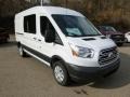 2015 Oxford White Ford Transit Van 250 MR Long  photo #2