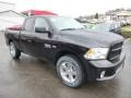 2015 Black Ram 1500 Express Quad Cab 4x4  photo #7