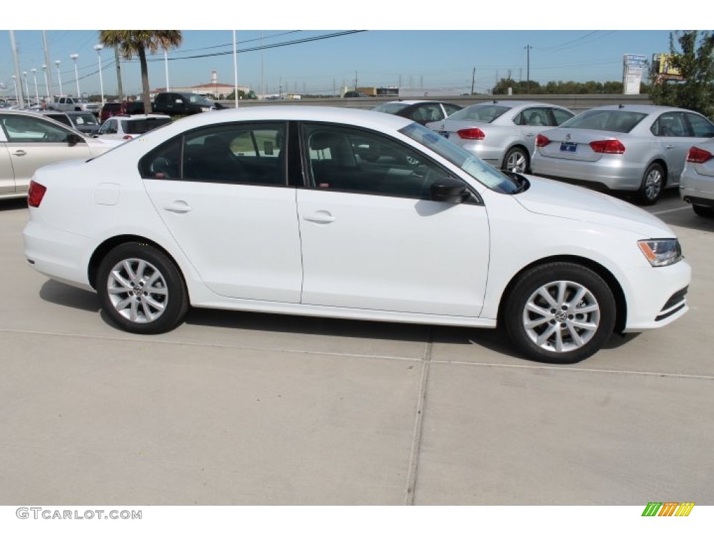 Pure White 2015 Volkswagen Jetta SE Sedan Exterior Photo #98760014