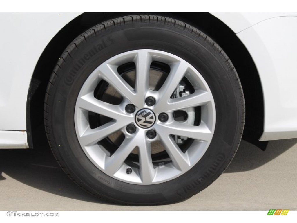 2015 Volkswagen Jetta SE Sedan Wheel Photo #98760032