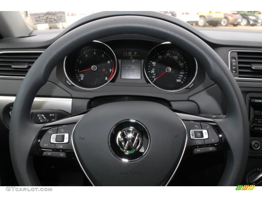 2015 Jetta SE Sedan - Pure White / Titan Black photo #20