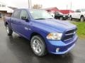 Blue Streak Pearl 2015 Ram 1500 Express Crew Cab 4x4 Exterior