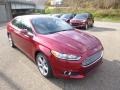 2015 Ruby Red Metallic Ford Fusion SE  photo #2