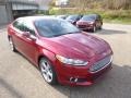 2015 Ruby Red Metallic Ford Fusion SE  photo #2