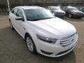 2015 White Platinum Metallic Ford Taurus Limited AWD  photo #2