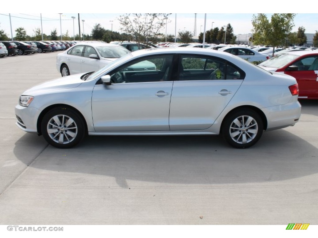 Reflex Silver Metallic 2015 Volkswagen Jetta SE Sedan Exterior Photo #98760974