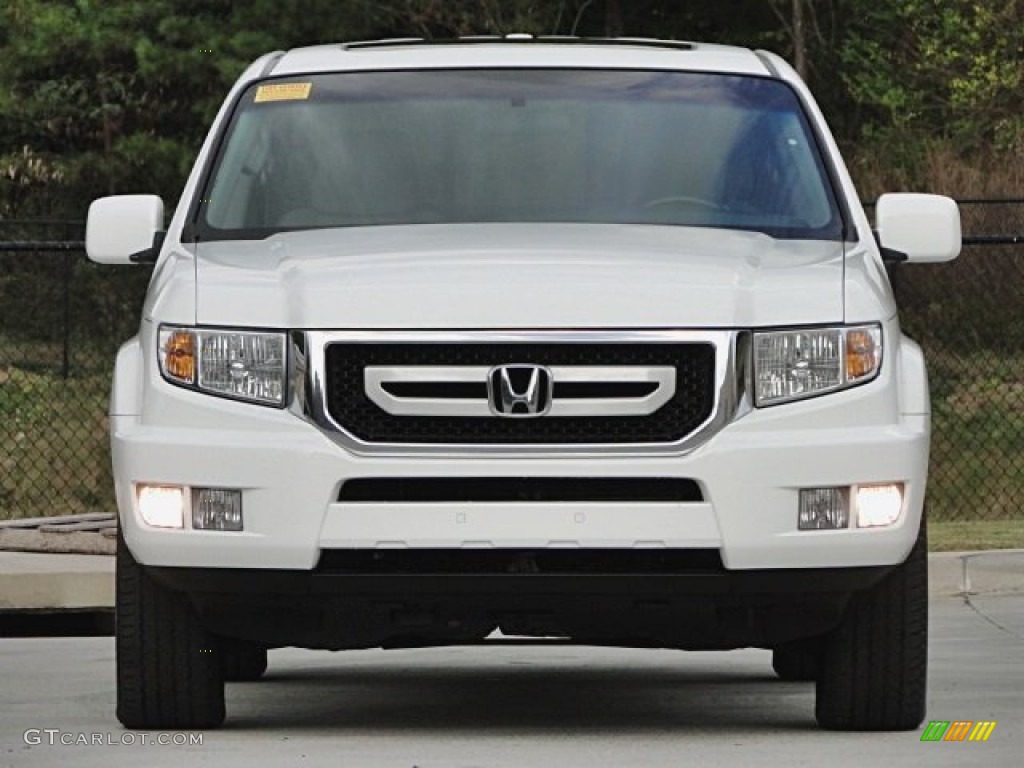 2011 Ridgeline RTL - White / Gray photo #6