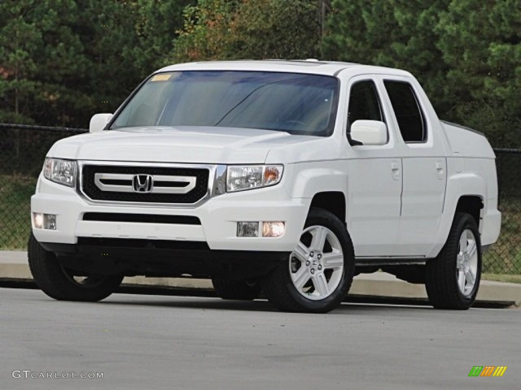 2011 Ridgeline RTL - White / Gray photo #24