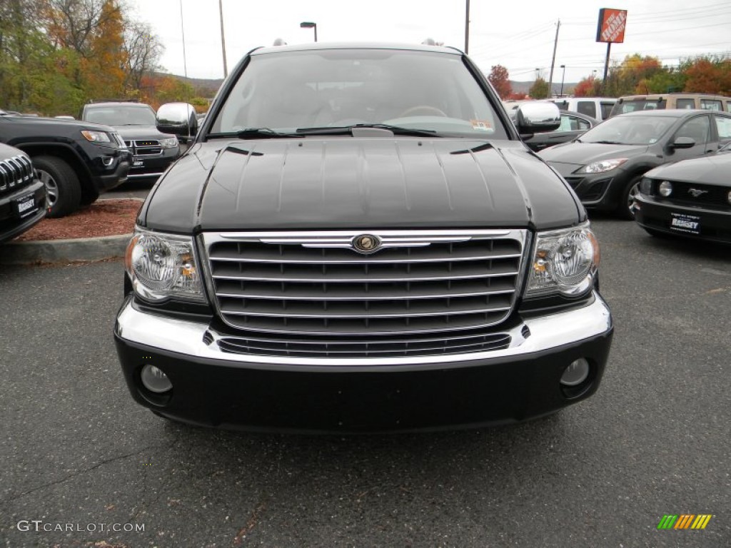 2008 Aspen Limited 4WD - Brilliant Black Crystal Pearl / Light Graystone photo #2