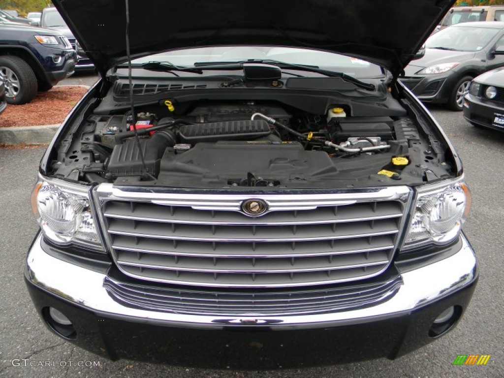 2008 Aspen Limited 4WD - Brilliant Black Crystal Pearl / Light Graystone photo #3