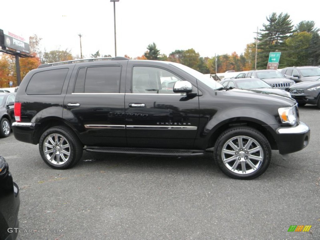 2008 Aspen Limited 4WD - Brilliant Black Crystal Pearl / Light Graystone photo #5
